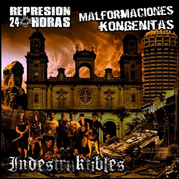 Indestruktibles (Split with MALFORMACIONES KONGÉNITAS) CD